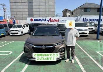 フロンクスご納車させていただきました